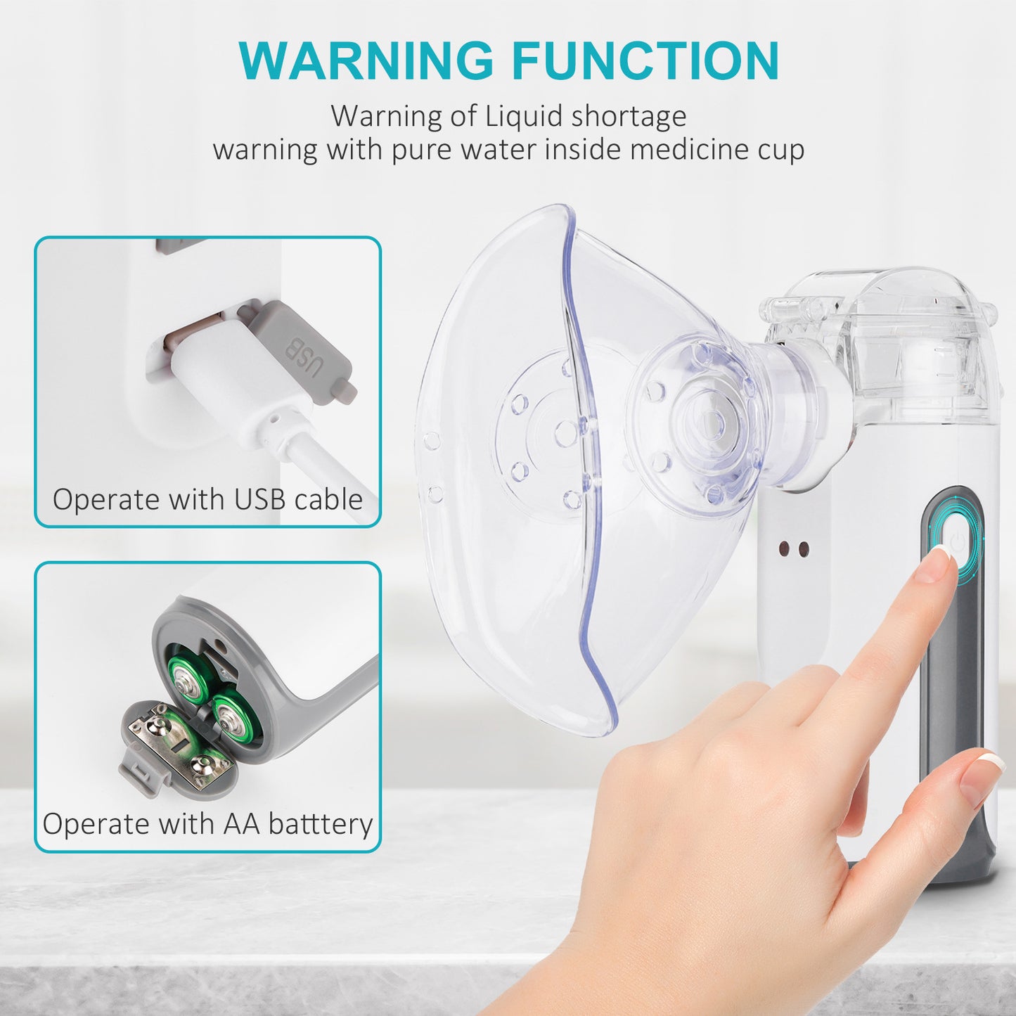 New Portable Handheld Nebulizer